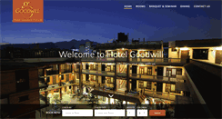 Desktop Screenshot of hotelgoodwill.com